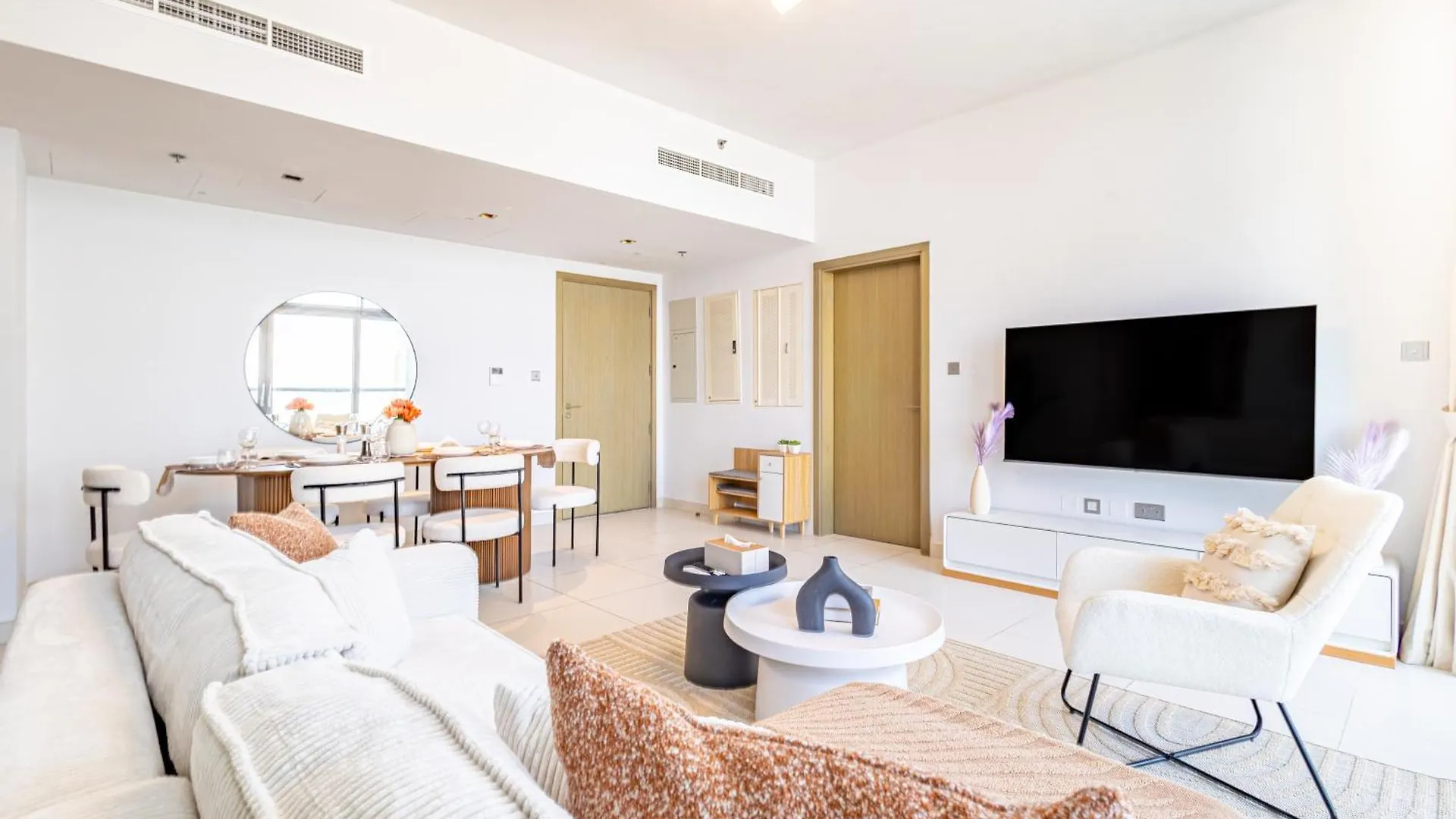 Families & Groups Paradise - 3 Min Walk To Reem Central Park And Beach - 10 People - Big Balcony - High Floor Abu Dhabi Lejlighed