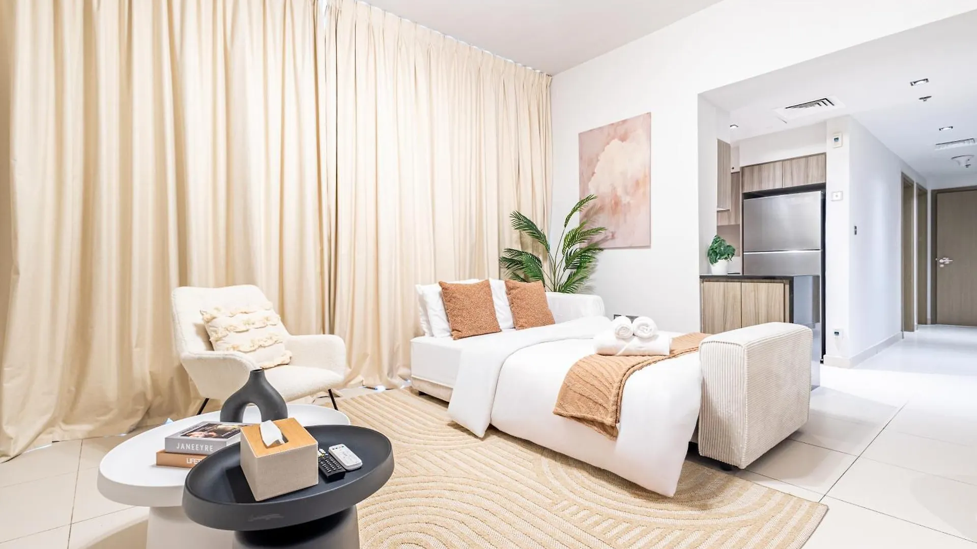 Apartman Families & Groups Paradise - 3 Min Walk To Reem Central Park And Beach - 10 People - Big Balcony - High Floor Abu Dzabi