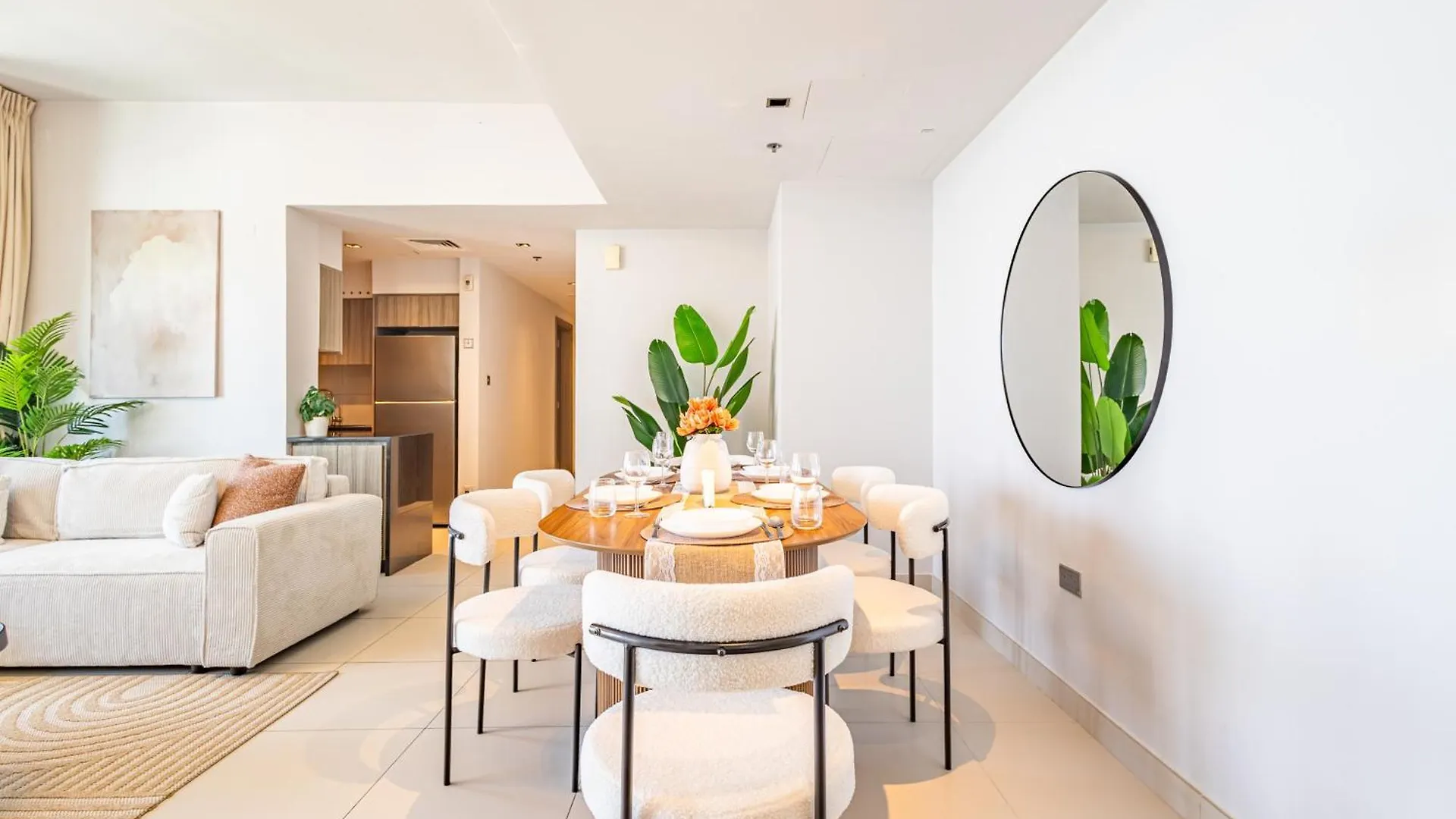 Families & Groups Paradise - 3 Min Walk To Reem Central Park And Beach - 10 People - Big Balcony - High Floor Abu Dzabi